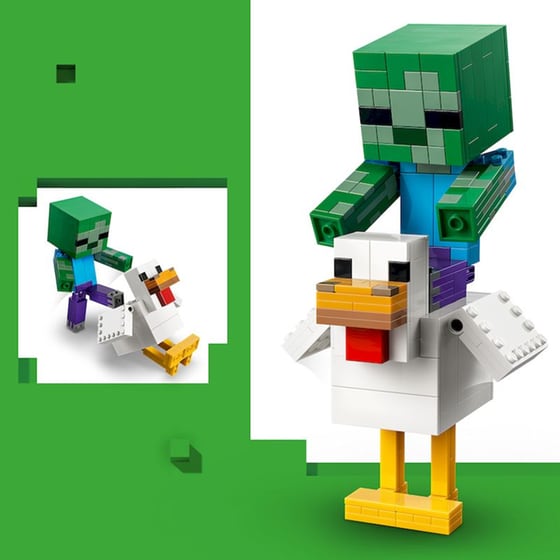 LEGO® Minecraft® Αναβάτης Κοτόπουλου (21582) image 9