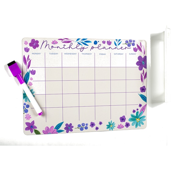 Planner Μηνιαίο Tri-Coastal Design Posh+Pop με μαρκαδόρο image 1