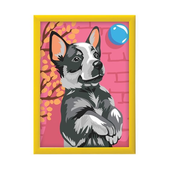 AS Company Paint & Frame Ζωγραφίζω Με Αριθμούς Playful Husky image 4