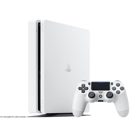 Sony PlayStation 4 - 500GB Slim White & Gran Turismo Sport Day One Edition image 2