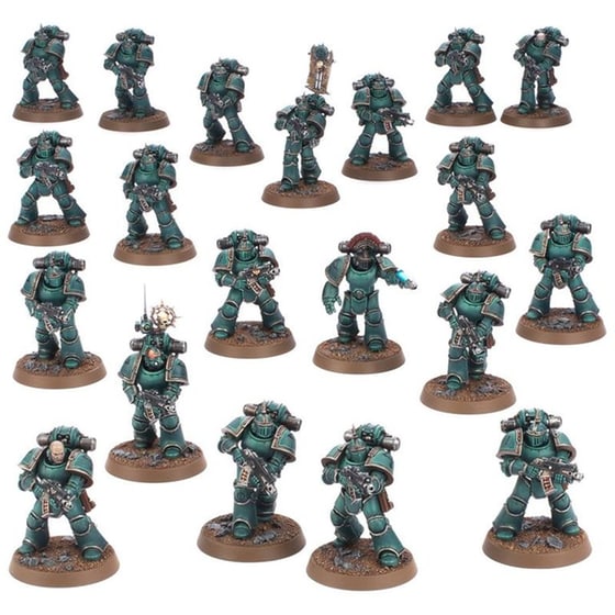Horus Heresy L/a: Mkiii Tactical Squad Warhammer 40k GAMES WORKSHOP image 1