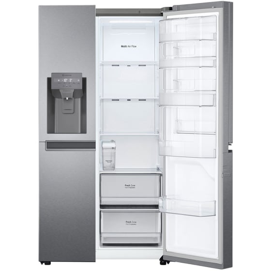 Ψυγείο Ντουλάπα LG GSJV31DSXF Total No Frost Door-in-Door 634 Lt με Multi Air Flow, Smart Diagnosis, LinearCooling™ και NFC - Inox image 2