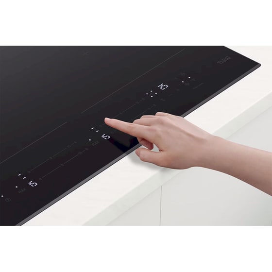 LG CBIZ2437B 60 cm Μαύρο Εστία Επαγωγική Αυτόνομη image 3