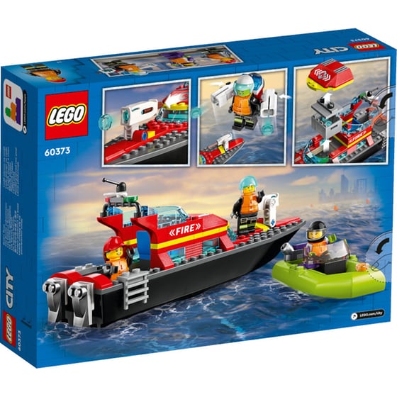 LEGO® City Fire Rescue Boat (60373) image 5