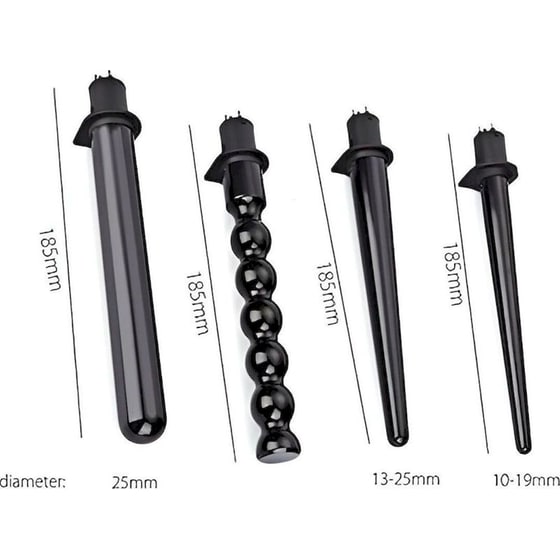 Ψαλίδι Μαλλιών Kemei Ferro Pro 4 In1 KM-4083 59 W Μαύρο image 4