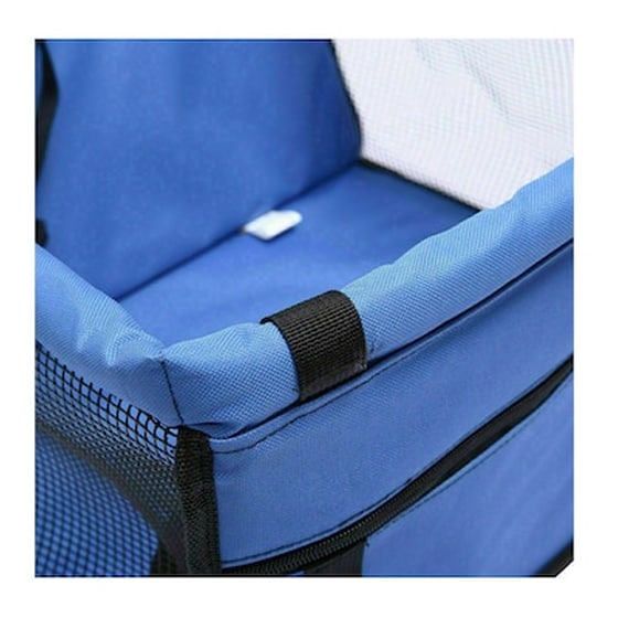Καθισματάκι Αυτοκινήτου Για Κατοικίδια Έως 30 Kg Χρώματος Μπλε Spm Db4054 image 3