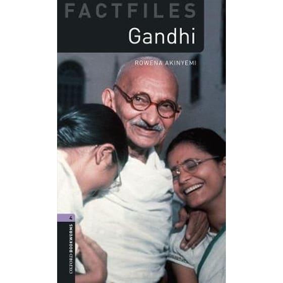 Oxford Bookworms Library Factfiles: Level 4:: Gandhi image 0