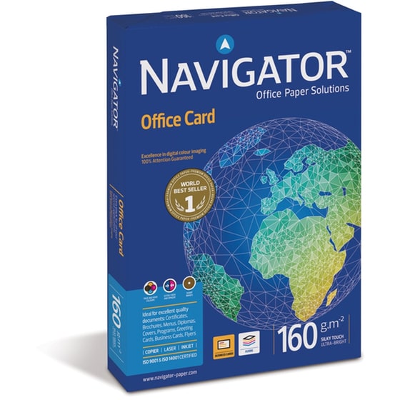 Navigator Office Card Χαρτί Εκτύπωσης A4 160gr 250 φύλλα image 0