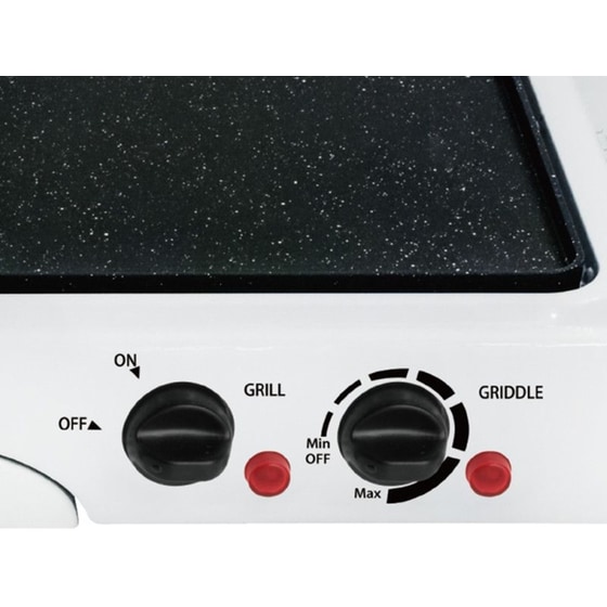 Ηλεκτρική Ψησταριά BBQ LEXICAL LSM-2550-1 1600W Λευκό image 3