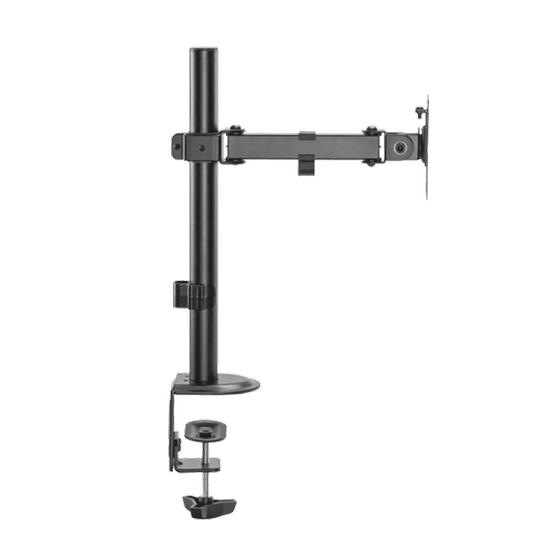 Βάση στήριξης οθόνης με βραχίονα SBOX LCD-351/1-2 17" - 32" - Μαύρο image 1