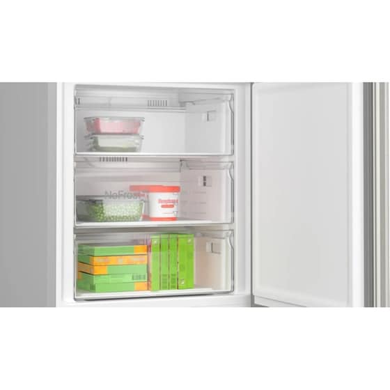BOSCH KGN492IDF Full No Frost 440Lt Brushed Steel Antifinger Ψυγειοκαταψύκτης image 3