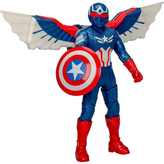 Hasbro Φιγούρα Marvel Captain America: Brave New World Captain America Flight Mode (F9298) image 8