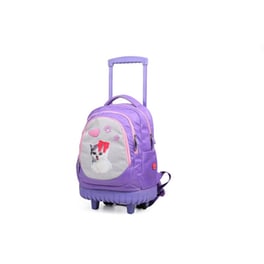 Τσάντα Πλάτης Lycsac Large Τρόλεϋ Cat Μωβ