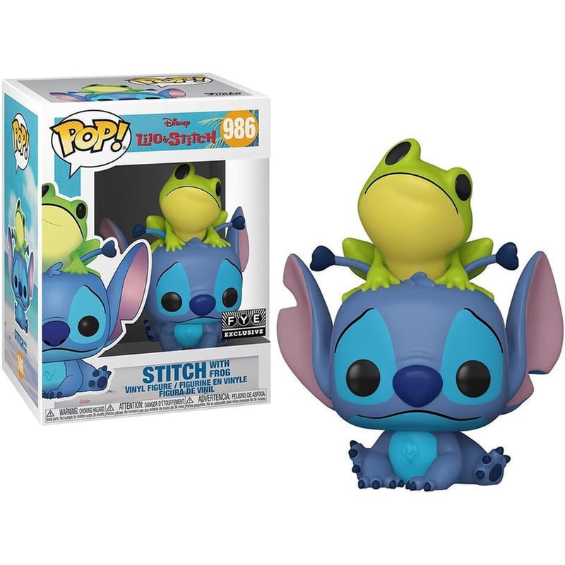 Φιγούρα Funko Pop! Lilo And Stitch - Stitch With Frog #986