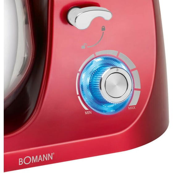 Κουζινομηχανή BOMANN KM 6009 CB 1000 W 5 L Κόκκινο image 1