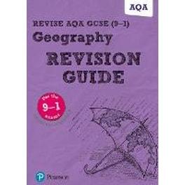 Pearson REVISE AQA GCSE Geography Revision Guide inc online edition - 2023 and 2024 exams