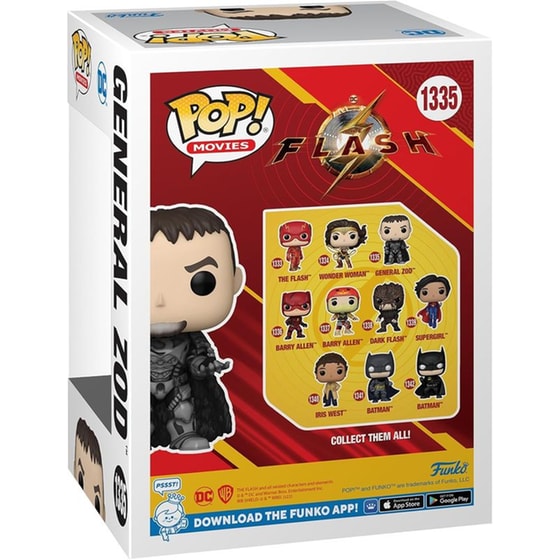 Funko Pop! Heroes - DC Heroes - The Flash - General Zod #1335 image 1