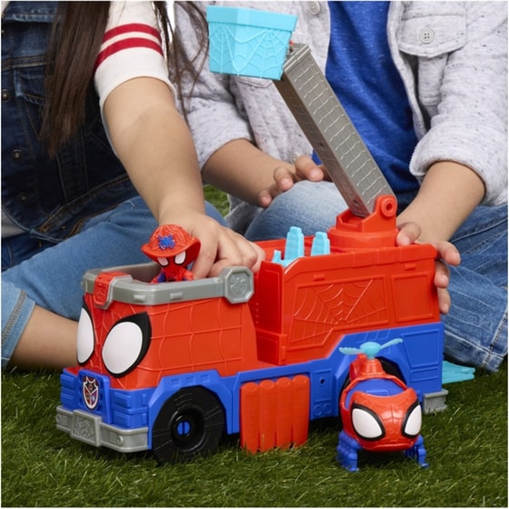 Marvel Spidey and his Amazing Friends Rescue-Webs Fire engine image 17