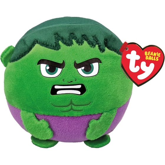 Λούτρινο TY Beanie Balls Χνουδωτό Marvel Hulk (7cm) image 0