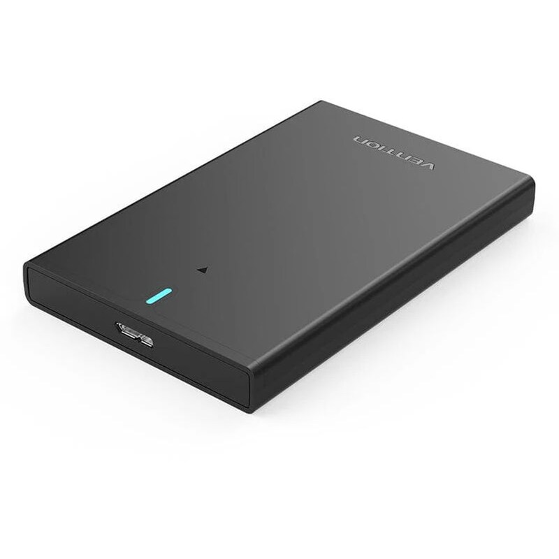 Θήκη Σκληρού Δίσκου Vention 2.5 SATA III USB 3.0 - Μαύρη