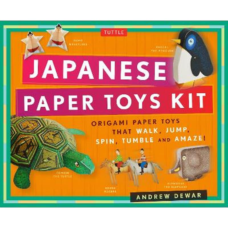 Japanese Paper Toys Kit