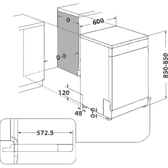 WHIRLPOOL W2F HD624 για 14 Σερβίτσια Λευκό Πλυντήριο Πιάτων image 6