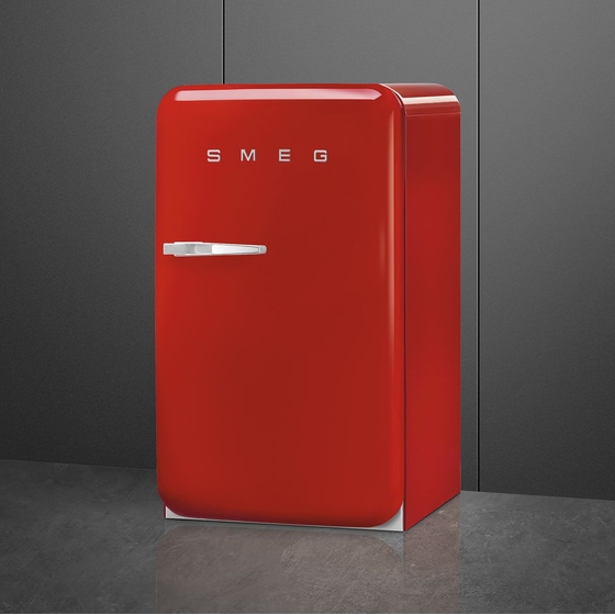 SMEG FAB10RRD6 122 Lt Κόκκινο Ψυγείο Mini Bar image 2