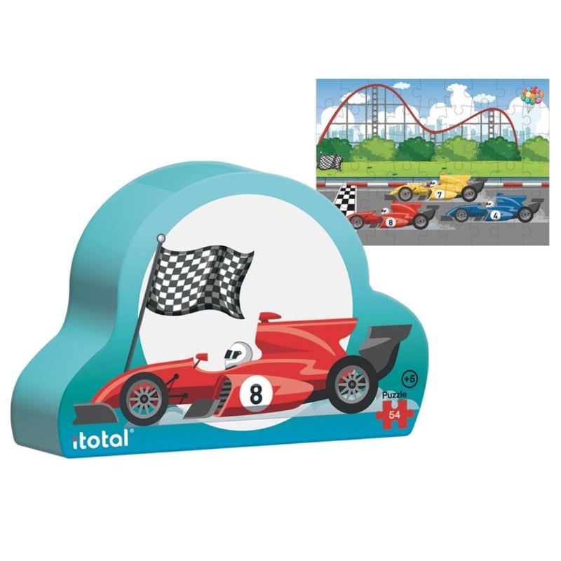 Παιδικό Παζλ iTotal XL2273 – Cars Race (54 Κομμάτια)