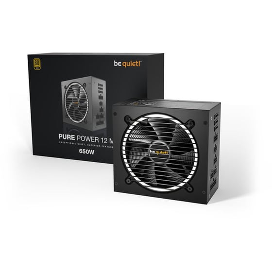 Τροφοδοτικό Υπολογιστή BE QUIET! Pure Power 12 M 650W - Μαύρο image 3