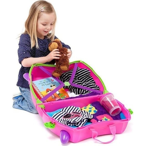 Παιδική Βαλίτσα Καμπίνας Trunki Trixie 0061-GB01 Ροζ image 2