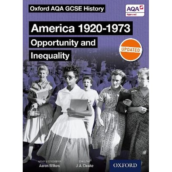 Oxford AQA GCSE History: America 1920-1973: Opportunity and Inequality Student Book image 0