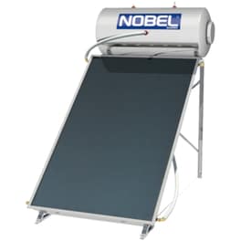 Ηλιακός Θερμοσίφωνας NOBEL Classic Inox 160L/2.6τμ Διπλής Ενέργειας Κεραμοσκεπής