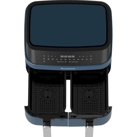 Φριτέζα Αέρος TURBOTRONIC TT-DAF5 με Διπλό Αποσπώμενο Κάδο 1600 W 9 L Μπλε image 7