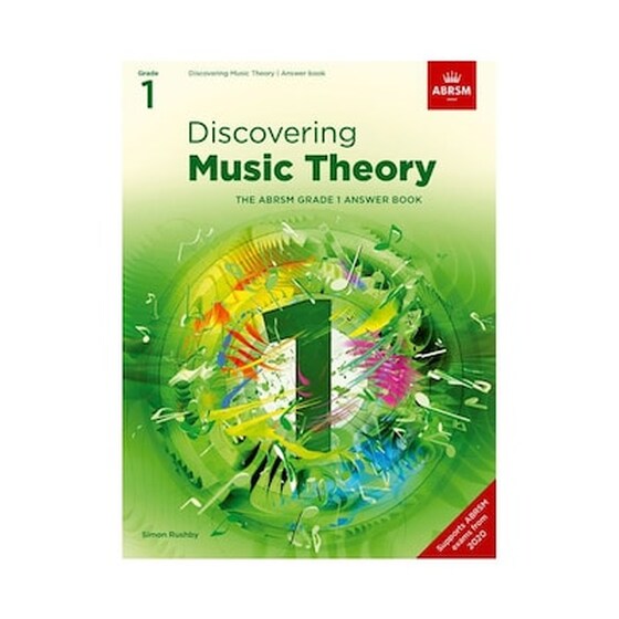 Abrsm Discovering Music Theory, The Abrsm Grade 1 Answer Book Απαντήσεις Εξετάσεων image 0