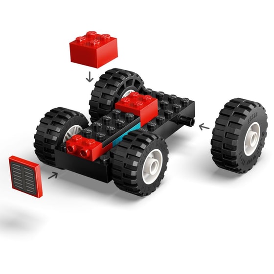 LEGO® City Red Farm Tractor with Trailer & Sheep (60461) image 3