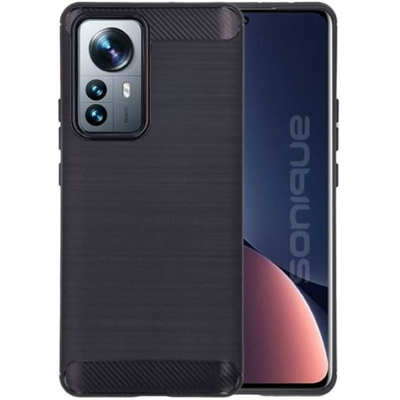 Θήκη Xiaomi Xiaomi 12 Pro 5G - Sonique Carbon Brushed - Μαύρο image 0