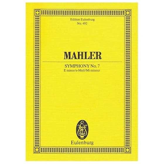 Mahler - Symphony Nr.7 In E Minor [pocket Score] image 1