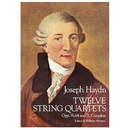 Βιβλίο Για Σύνολα Dover Publications Haydn - Twelve String Quartets Op. 55, 64, 71