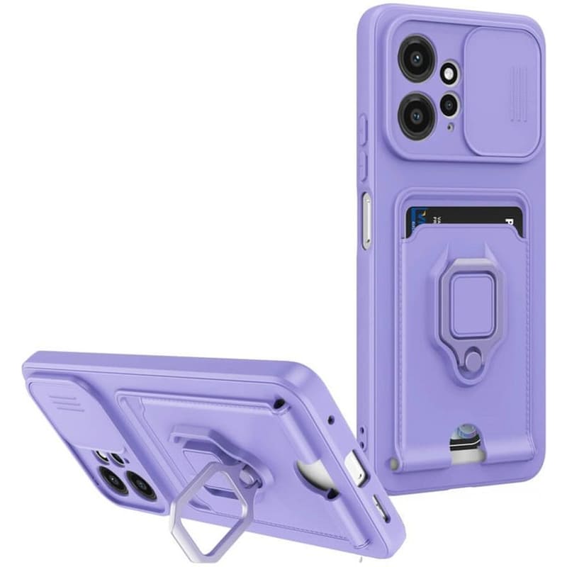 BODYCELL Θήκη Xiaomi Redmi Note 12 4G - Bodycell Multifunction - Purple