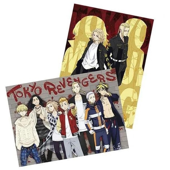 Αφίσες Tokyo Revengers - Series Οριζόντια/Κάθετη 2 Τμχ 52x38 cm image 0