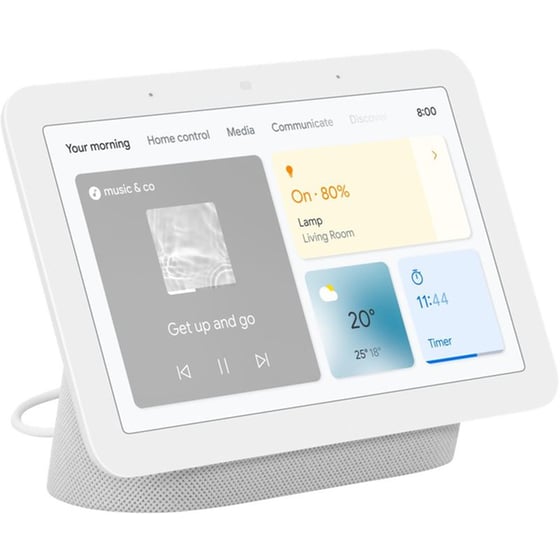 Google Nest Hub (2nd gen) - Chalk image 1