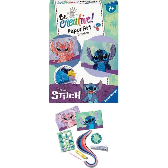 Ravensburger Be Creative! Paper Art Stitch & Angel (23750) image 1