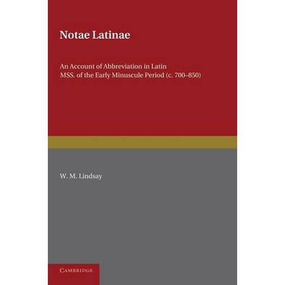 Notae Latinae image 0