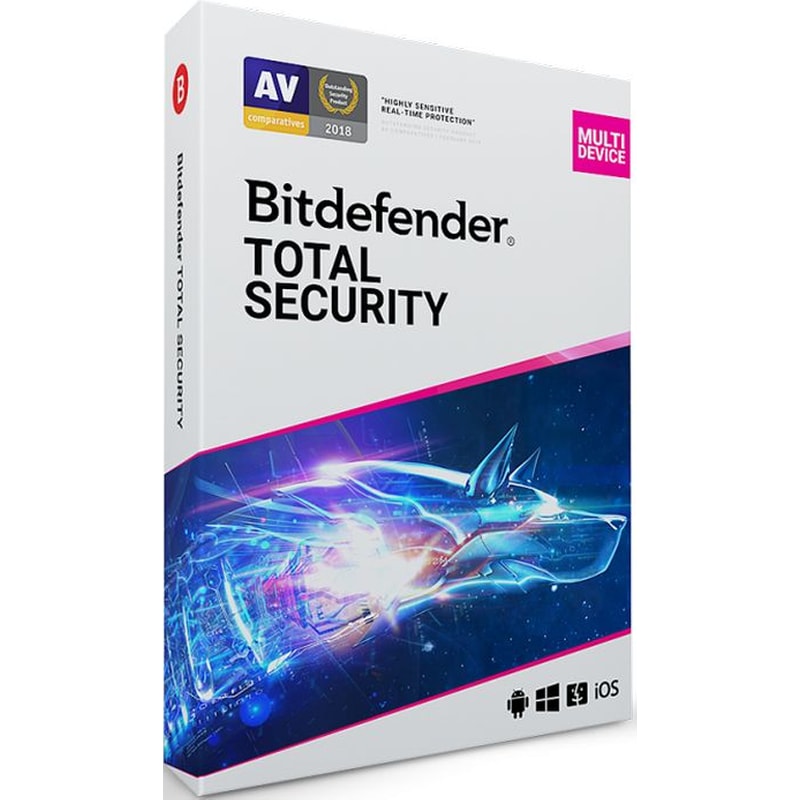 BITDEFENDER BitDefender Total Security 1 Device 2-Year Card