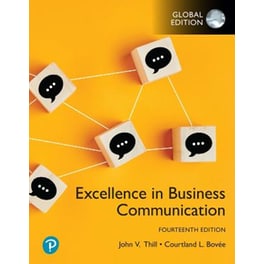 Excellence in Business Communication, Global Edition