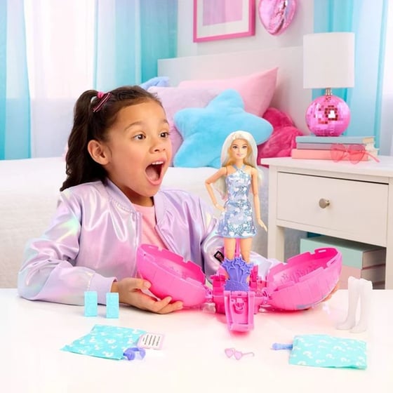 Κούκλα Barbie™ Roll & Reveal Pop Star image 1