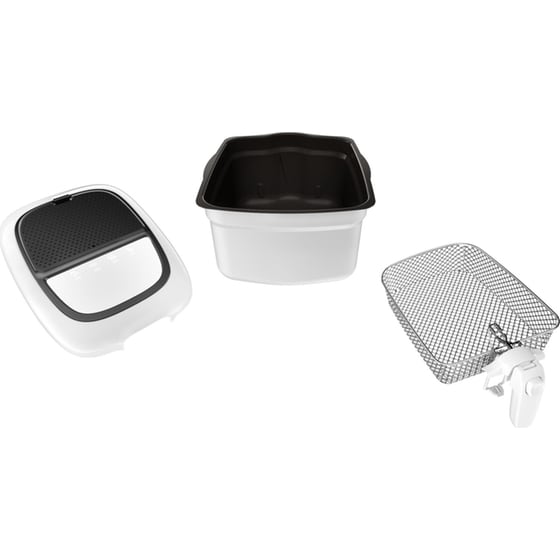 TEFAL Super Uno FR3140 με Αποσπώμενο Κάδο 1800 W 2.2 L - Λευκό Φριτέζα Λαδιού image 2