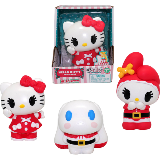 Φιγούρα Hello Kitty Ooshies XMAS (10cm) - Τυχαία Επιλογή Σχεδίου image 0