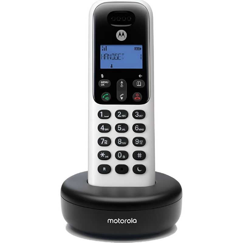 MOTOROLA Ασύρματο Τηλέφωνο Motorola T501+ - Λευκό