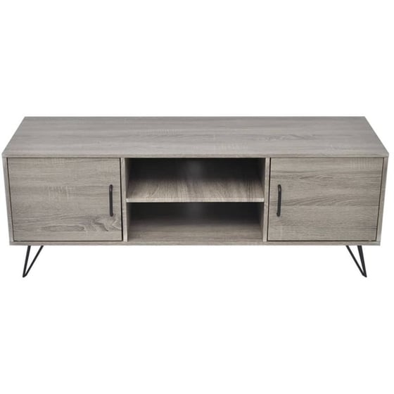Έπιπλο Τηλεόρασης VidaXL MDF 120x40x45cm - Γκρι image 2